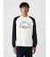 GAP ATHLETICロゴ ラグランTシャツ(ユニセックス)
