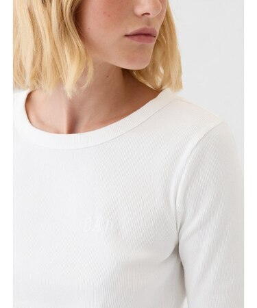 長袖リブ GAPロゴTシャツ｜ギャップの通販｜&mall（アンドモール）三井 