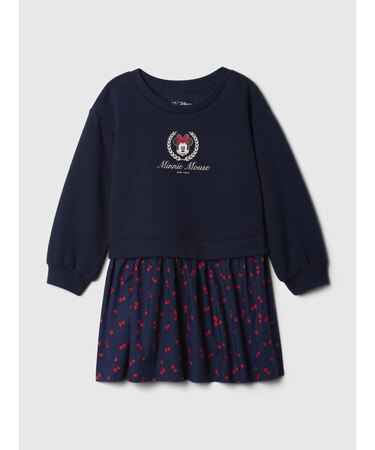 Gap × ディズニー ミニーマウス 2in1 スウェットワンピース (ベビー)
