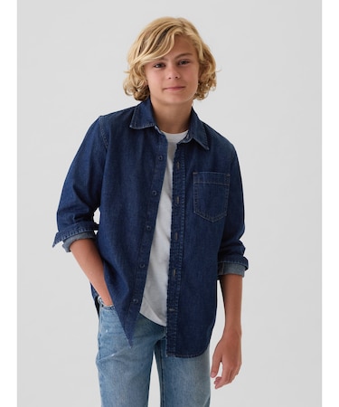 デニムシャツ（キッズ）