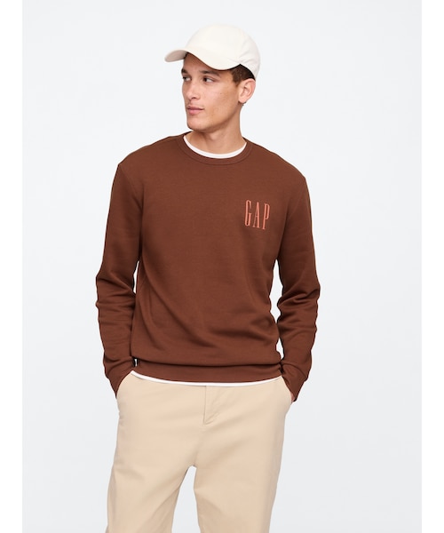 My♡co-co via j トレーナー A'GEM/9 × .kom 『ACOVER/オコボ』 Circle Logo Pigment Half