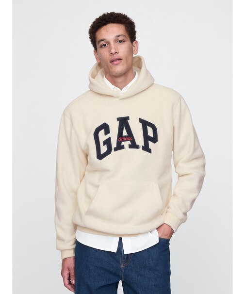 GAP Athletic ポーラフリース ロゴ パーカー