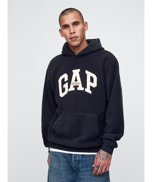 GAP Athletic ポーラフリース ロゴ パーカー｜ギャップの通販
