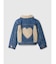 babyGap ボア ハート アイコンデニムジャケット