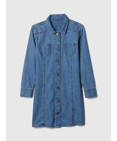 デニム ウェスタンワンピース (キッズ)