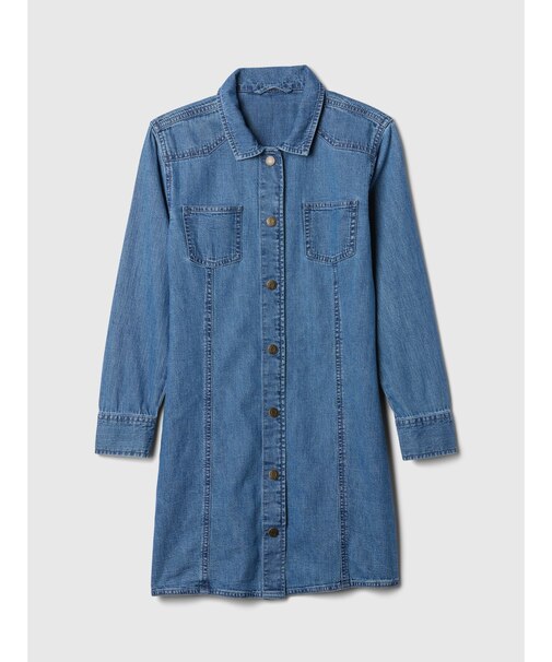 デニム ウェスタンワンピース (キッズ)