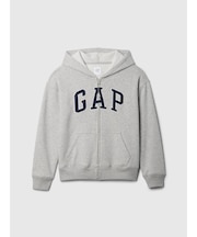 リラックス GAPロゴ ジップアップパーカー (キッズ)