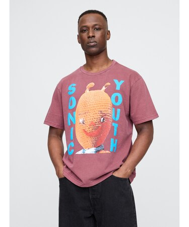 ■SONIC YOUTH  ソニック・ユース グラフィックTシャツ