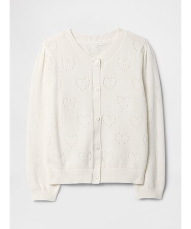 babyGap ポインテール ハート カーディガン