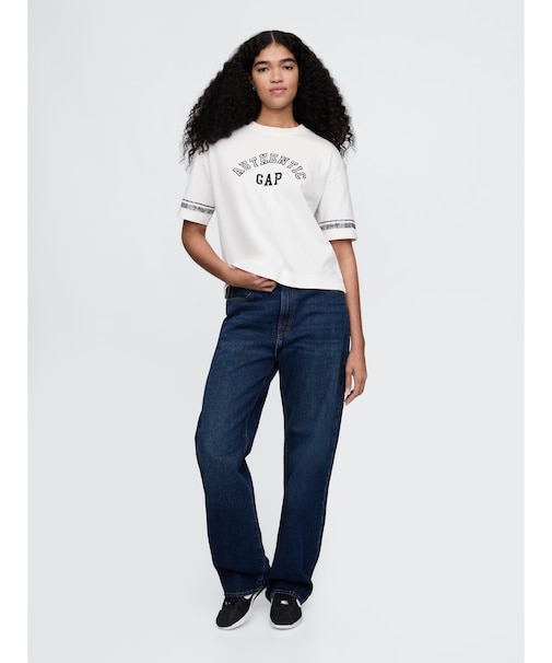 ヘビーウェイト オーガニックコットン GAPロゴTシャツ