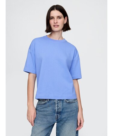 ヘビーウェイト オーガニックコットン GAPロゴTシャツ