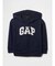 babyGap リラックス GAPロゴ ジップアップパーカー