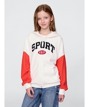 ヴィンテージソフト ジップアップ GAP SPORT ロゴパーカー (キッズ)