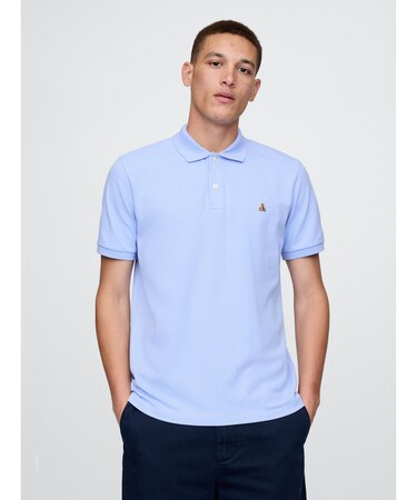 ストレッチ ピケ ポロシャツ