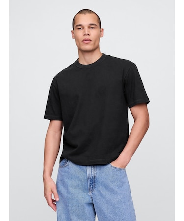 ヘビーウェイト クロップドTシャツ 半袖 (ユニセックス)
