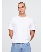 ヘビーウェイト クロップドTシャツ 半袖 (ユニセックス)