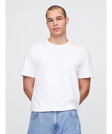 ヘビーウェイト クロップドTシャツ 半袖 (ユニセックス)