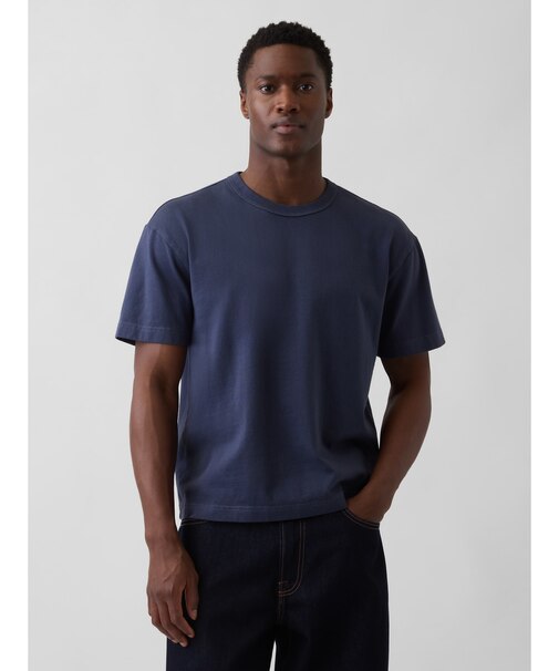 ヘビーウェイト クロップドTシャツ 半袖 (ユニセックス)