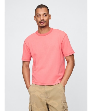 ヘビーウェイト クロップドTシャツ 半袖 (ユニセックス)