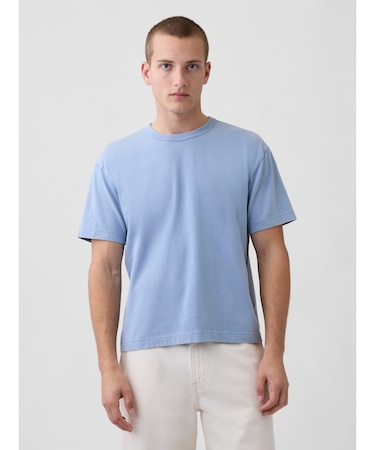 ヘビーウェイト クロップドTシャツ 半袖 (ユニセックス)