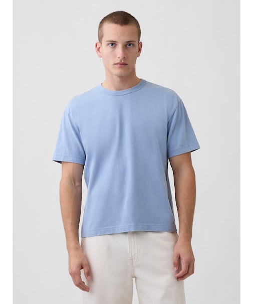 ヘビーウェイト クロップドTシャツ 半袖 (ユニセックス)