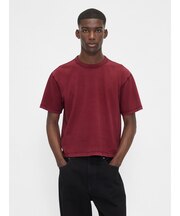 ヘビーウェイト クロップドTシャツ 半袖 (ユニセックス)