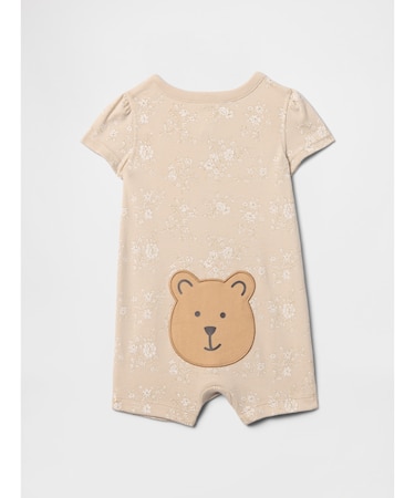 プリント ロンパース (ベビー)