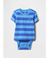 Tシャツ ボディスーツ 半袖ボーダー  (ベビー)