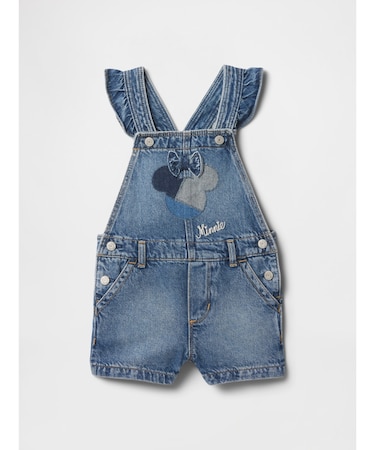 Gap × ディズニー デニムショートオール (幼児・ベビー)
