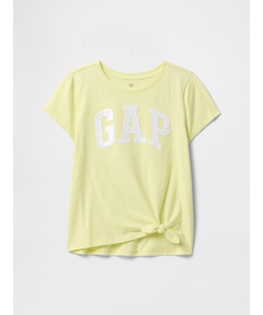 フロントタイ　GAPロゴTシャツ (キッズ)