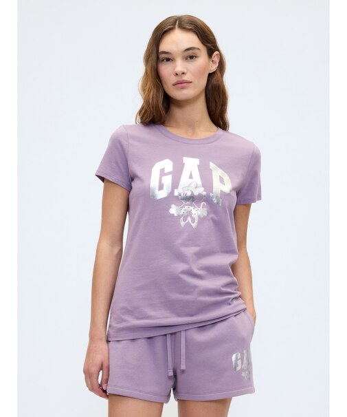 Gap × ディズニー ミニーマウス GAPロゴTシャツ