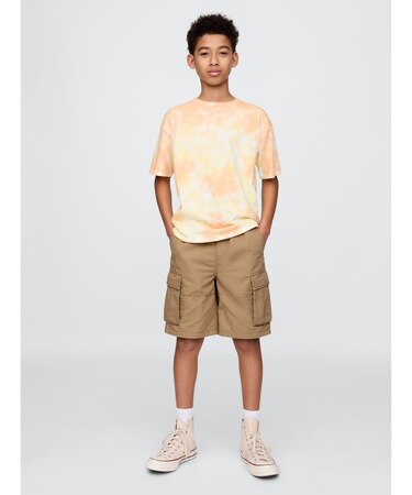 7.5インチ リップストップ イージーカーゴショートパンツ (キッズ)