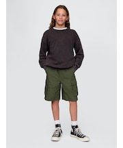 7.5インチ リップストップ イージーカーゴショートパンツ (キッズ)