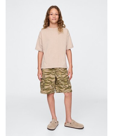 7.5インチ リップストップ イージーカーゴショートパンツ (キッズ)