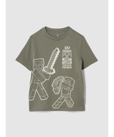 マインクラフトグラフィックTシャツ (キッズ)