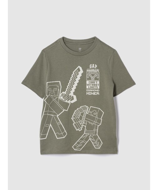 マインクラフトグラフィックTシャツ (キッズ)