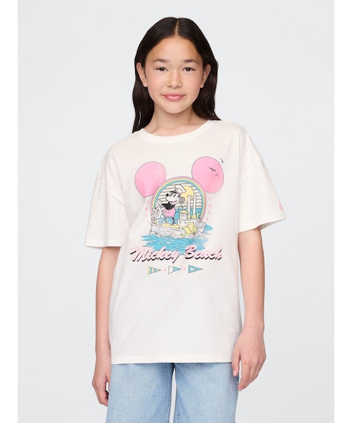Gap × ディズニー グラフィック チュニックTシャツ (キッズ)