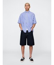 10.5インチ バギーデニムショートパンツ