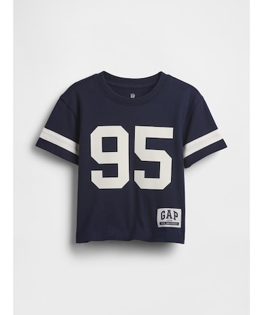 30Th アニバーサリー Gapロゴ ジャージーtシャツ (幼児・ベビー)