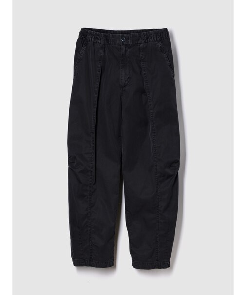 ミッドライズ ツイル バレルパンツ