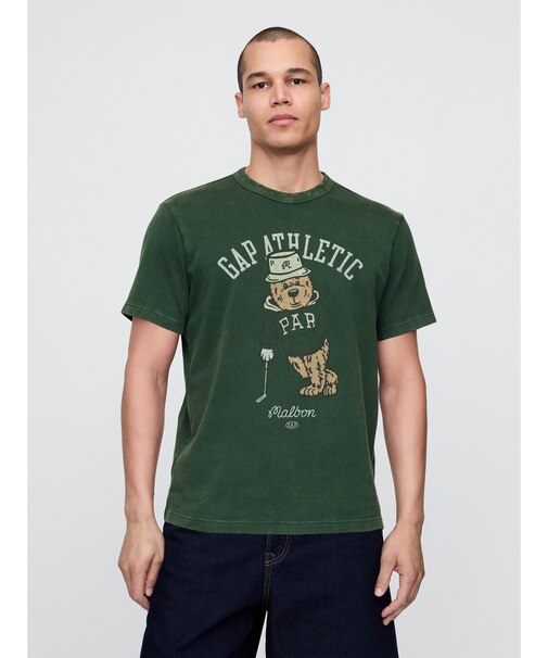 Gap × Malbon ロゴ グラフィックTシャツ