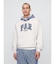 Gap × Malbon ヘビーウェイト フレンチテリー ロゴパーカー