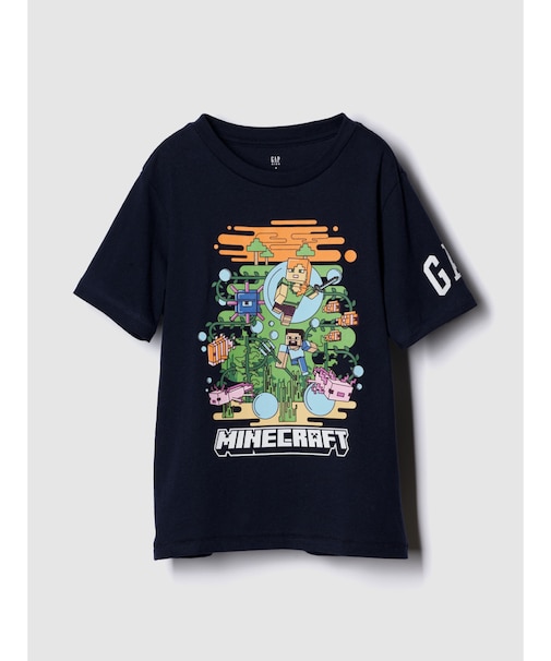 マインクラフトグラフィックTシャツ (キッズ)