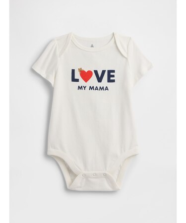 グラフィック ボディスーツ (ベビー)