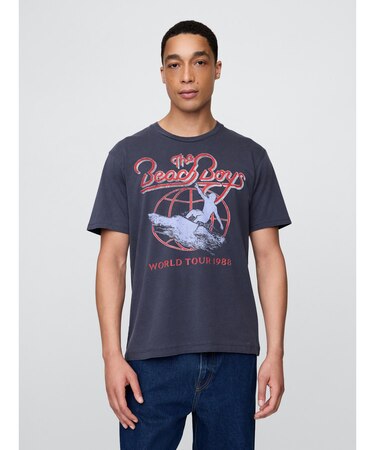 ●ビーチ・ボーイズ グラフィックTシャツ/ BEACH BOYS