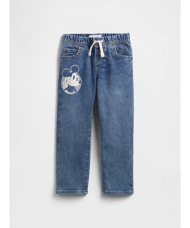 babyGap × ディズニー ミッキーマウス スリム プルオンデニム