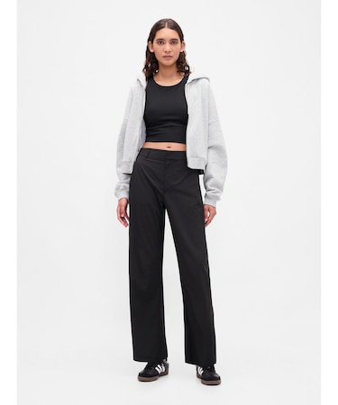 GapFitテック ハイライズバレルパンツ