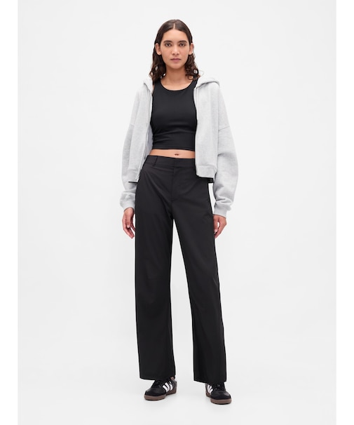 GapFitテック ハイライズバレルパンツ