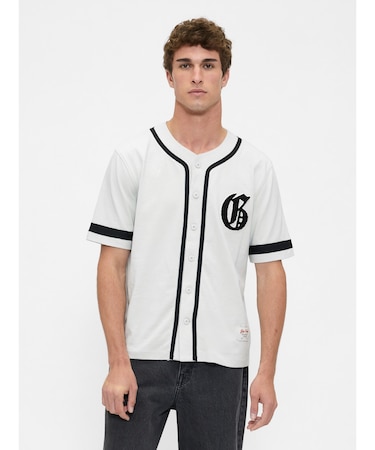 バーシティスタイルGAPロゴ ベースボール ジャージTシャツ