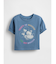 Gap × ディズニー ラッフルフリル袖 Tシャツ (幼児・ベビー)